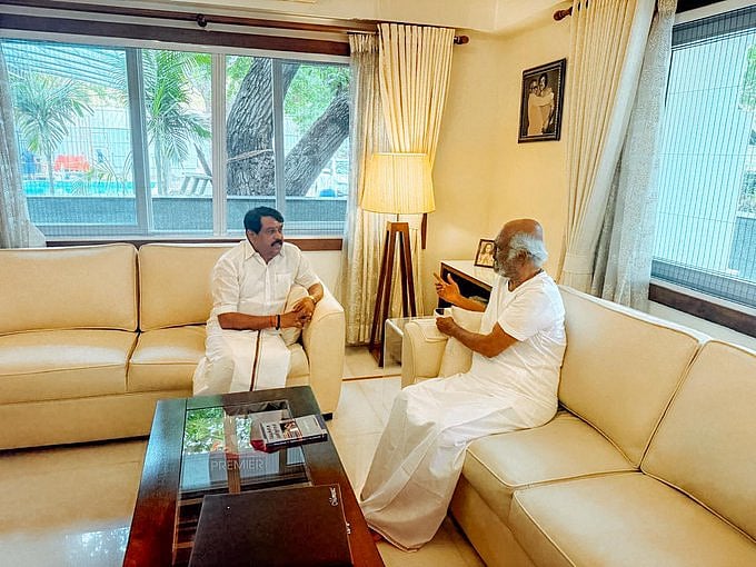 ரஜினிகாந்துடன் நயினார் நாகேந்திரன் சந்திப்பு!