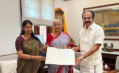 நபார்டு நிதி: மத்திய அமைச்சருடன் தங்கம் தென்னரசு சந்திப்பு 