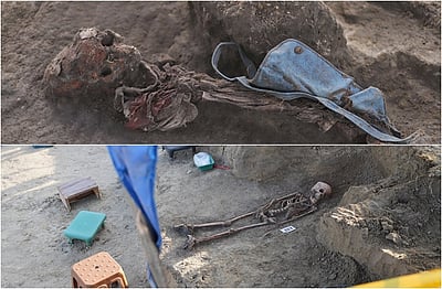 செம்மணி புதைகுழியில்...! குழந்தைகளின் உடைகள், பாட்டில், 141 பேரின் எலும்புக்கூடுகள் கண்டெடுப்பு!