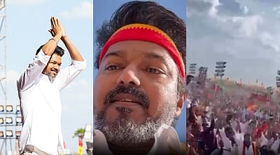 தனி ஆள் அல்ல, கடல் நான்... விஜய் பகிர்ந்த செல்ஃபி விடியோ!