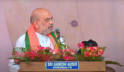 தமிழில் பேச முடியவில்லையே என வருந்துகிறேன்: அமித் ஷா