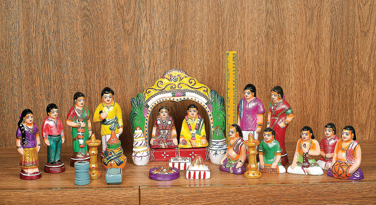 கொலு பொம்மைகள் தயார்...