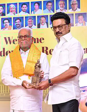 சுதா்சன் ரெட்டியை ஆதரிப்பது நமது கடமை: முதல்வா் ஸ்டாலின்