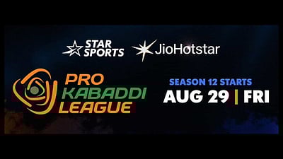 புரோ கபடி லீக் சீசன் 12 விரைவில்! - ஜியோஸ்டார்