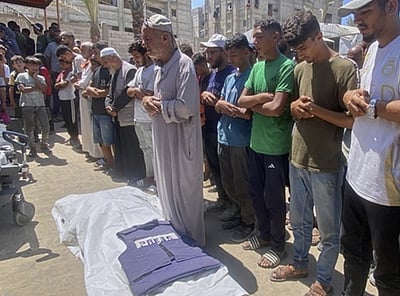 காஸா மருத்துவமனை மீது இஸ்ரேல் தாக்குதல்: 5 பத்திரிகையாளர்கள் உள்பட 20 பேர் பலி! 