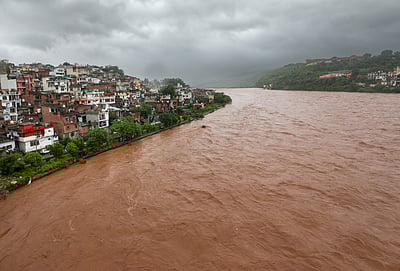 ஜம்மு - காஷ்மீரில் கனமழை - புகைப்படங்கள்
