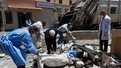 சிரியா தலைநகரில்... இஸ்ரேலின் ட்ரோன் தாக்குதலில் 6 வீரர்கள் பலி!