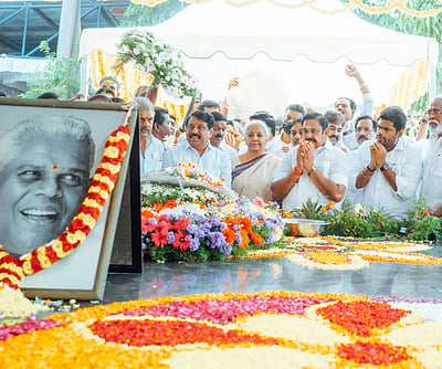 மூப்பனார் நினைவுநாள்: தேசிய ஜனநாயகக் கூட்டணிக் கட்சித் தலைவர்கள் மரியாதை!