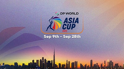 அதீத வெப்பம்: தாமதமாக நடைபெறும் ஆசிய கோப்பை கிரிக்கெட் போட்டிகள்! 