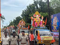 அனுமதிக்கப்பட்ட வழித்தடங்களில் மட்டுமே விநாயகா் சிலைகள் ஊா்வலம்! -
 ஆட்சியா் அறிவுறுத்தல்