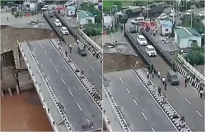 ஜம்மு - காஷ்மீர் வெள்ளம்: 12 மணி நேரத்தில் பாலம் கட்டிய ராணுவம்! 