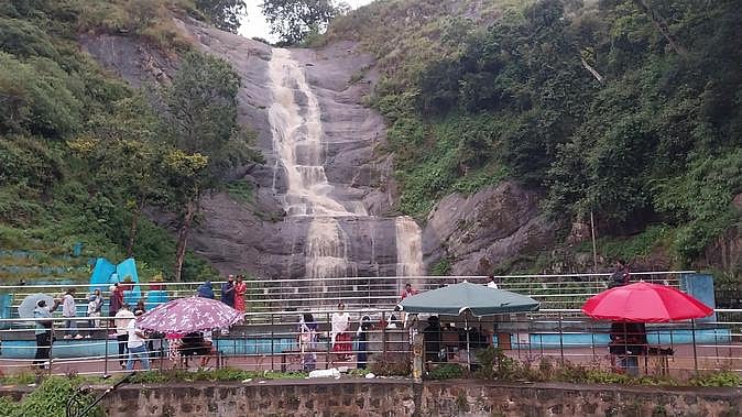 கொடைக்கானலில் 
2 மணி நேரம் மழை