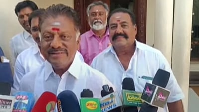 செங்கோட்டையனை விரைவில் சந்திப்பேன்: ஓ. பன்னீர்செல்வம் 