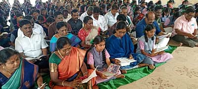 2 லட்சம் பேர் பங்கேற்ற 'புதுக்கோட்டை வாசிக்கிறது' நிகழ்ச்சி 
