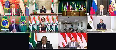 டிரம்ப்பின் வா்த்தக சவால்களை எதிா்கொள்ள பிரிக்ஸ் நாடுகள் ஒன்றிணைய சீனா அழைப்பு