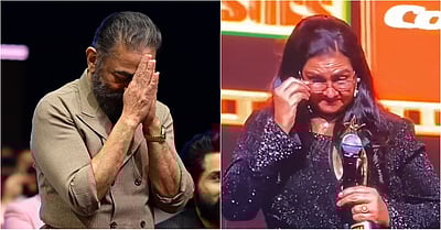 கமல் செயலால் கண் கலங்கிய ஊர்வசி!