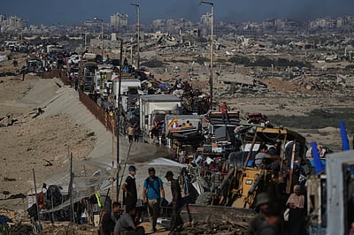 தொடரும் தாக்குதல்! காஸாவில் இருந்து 2 லட்சம் பேர் வெளியேற்றம்?