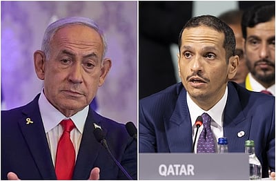 பிணைக் கைதிகளின் விடுதலைக்கான நம்பிக்கையை நெதன்யாகு கொன்று விட்டார்: கத்தார் பிரதமர்! 