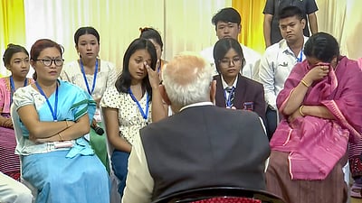 மணிப்பூர் மக்களுக்கு மத்திய அரசு ஆதரவு! பிரதமர் மோடி உறுதி!