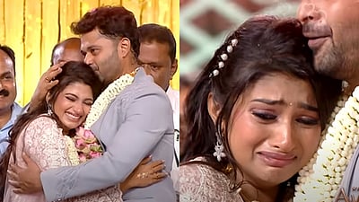 விழா மேடையில் நடைபெற்ற  திருமண நிச்சயதார்த்தம்! கண்கலங்கிய அர்ச்சனா!