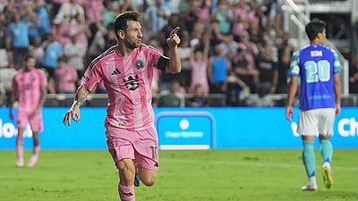 லீக்ஸ் கோப்பை தோல்விக்குப் பழிதீர்த்த இன்டர் மியாமி..! மெஸ்ஸி ஆட்ட நாயகன்! 