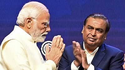 சுதந்திர இந்தியாவின் 100 -வது வயதிலும் மோடி பணியாற்ற வேண்டும்! முகேஷ் அம்பானி