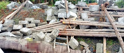 கருவலூரில் கட்டுமானப் பணியில் கட்டடம் இடிந்து இருவர் உயிரிழப்பு 