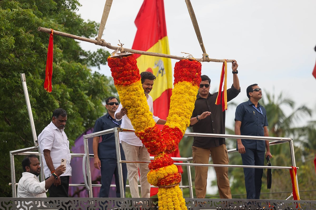 திருவாரூரில் தவெக தலைவர் விஜய்!