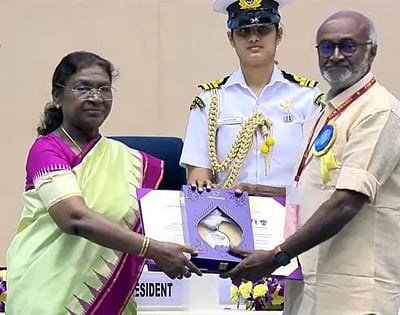 தேசிய விருது பெற்றார் எம்.எஸ். பாஸ்கர்! 