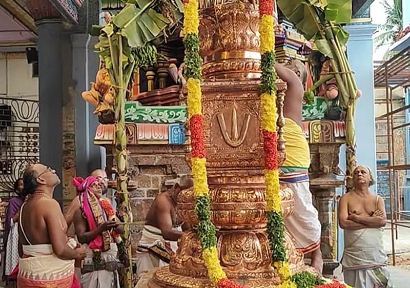 Purattasi Brahmotsavam at Uppiliyappan Temple