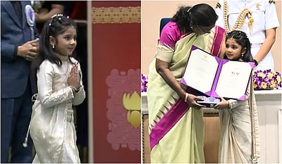 நான்கு வயதில் தேசிய விருது..! கரவொலியால் அதிர்ந்த அரங்கம்! யார் இந்த த்ரிஷா தோசர்? 