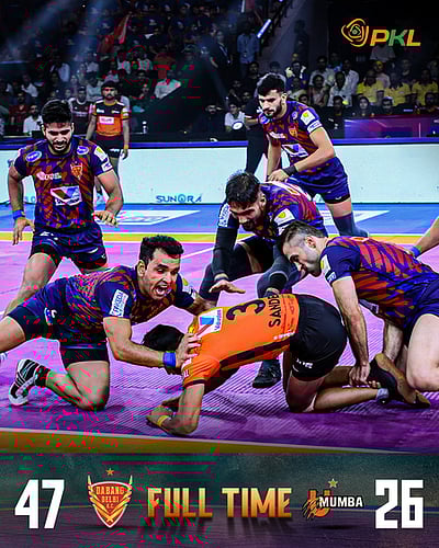 புரோ கபடி லீக்: டெல்லிக்கு 7-ஆவது வெற்றி