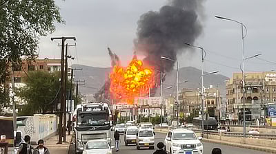 யேமன் தலைநகரின் மீது இஸ்ரேல் வான்வழித் தாக்குதல்! 9 பேர் பலி! 