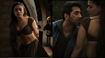 ரஷ்மிகா - ஆயுஷ்மானின் தம்மா டிரைலர்! 