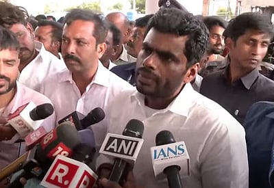 கரூர் பலி: ஒரு நபர் ஆணையத்தில் நம்பிக்கையில்லை -  அண்ணாமலை