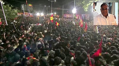 என். ஆனந்த் உள்ளிட்ட தவெகவினர் மீது வழக்கு