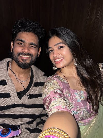 ஜோடிப் பாட்டு... ஸ்ரீநிஷா! 