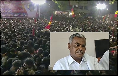 கரூர் பலி: முதலுதவி செய்யாமல் சென்றது கண்டிக்கத்தக்கது - பெ. சண்முகம்