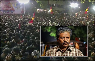 கரூர் பலி: பாமர மக்களுக்கு புத்தியைக் கொடு - ராஜ்கிரண் 