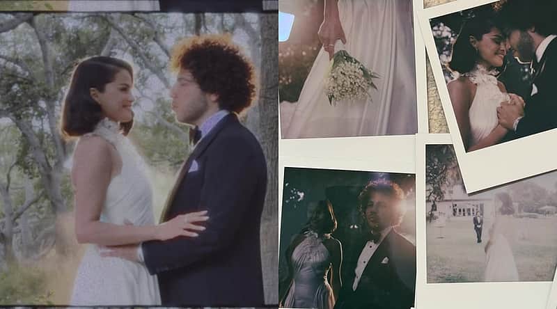 selena Gomes marriage photos