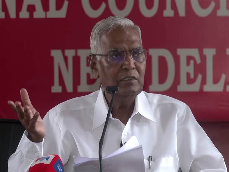 CPI leader D Raja