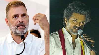 கரூர் பலி: விஜய்யுடன் ராகுல் காந்தி பேச்சு!