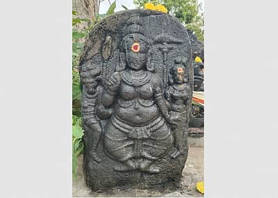விழுப்புரம் அருகே மூத்த தேவி சிற்பம் கண்டெடுப்பு!