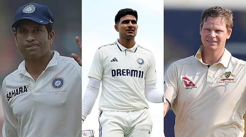 Sachin, Shubman Gill, Steve Smith.