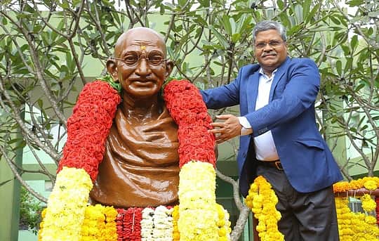 பெல் நிறுவனத்தில் காந்தி ஜெயந்தி விழா