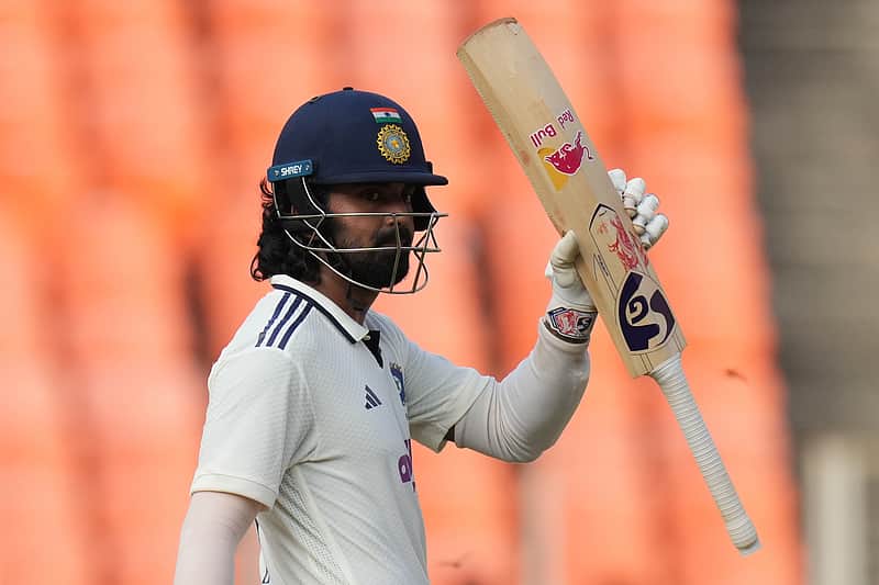 KL Rahul expresses joy after scoring a half-century