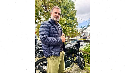 கொலம்பியாவில் இந்திய வாகனங்களை பார்ப்பதில் பெருமை! ராகுல்