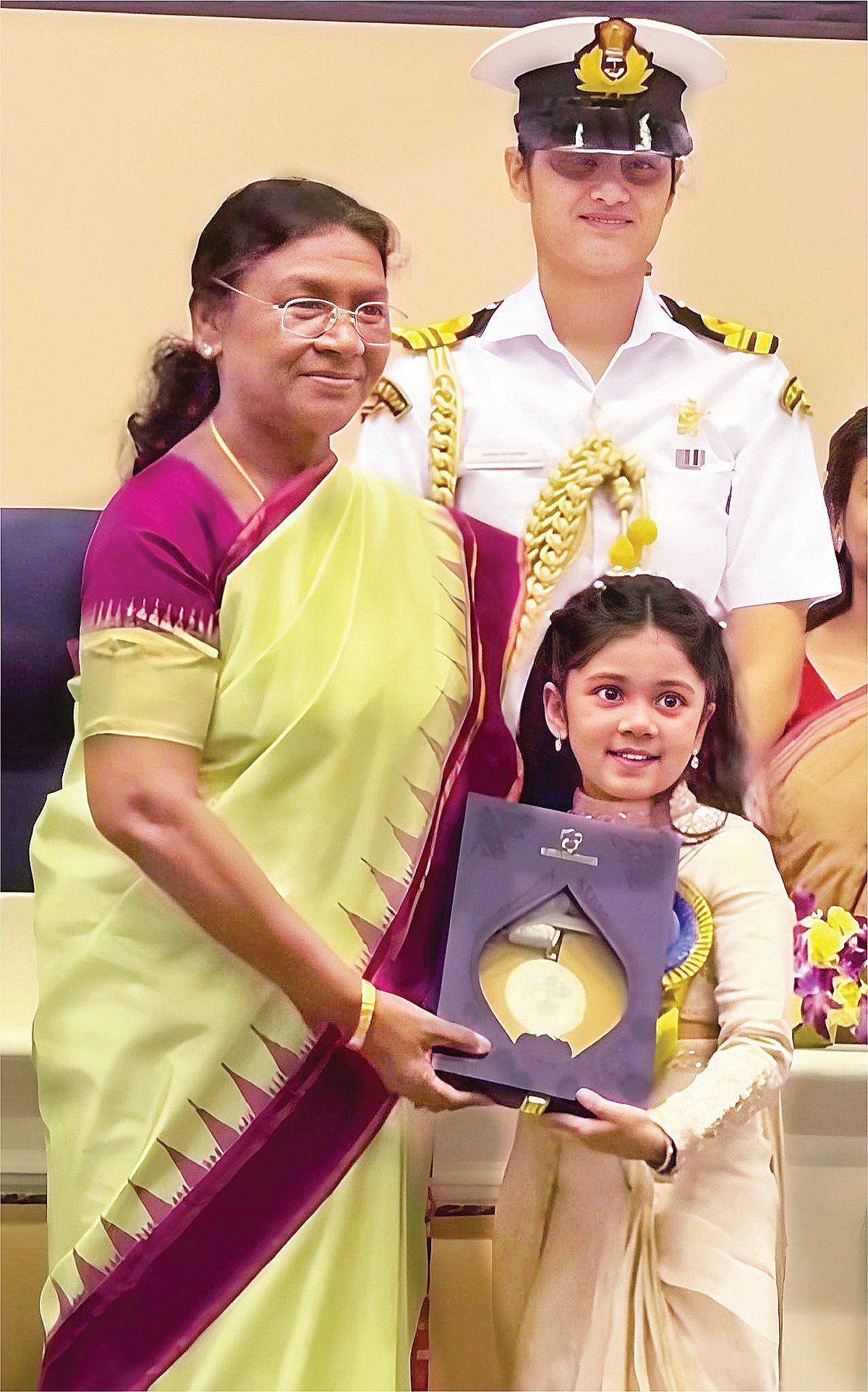 ஐந்து வயதில் விருது!