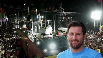 மெஸ்ஸி இந்தியா வருகை! கரூர் சம்பவத்தால் கேரளம் முன்னெச்சரிக்கை!