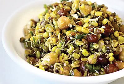 மிக்ஸட் பருப்பு சுண்டல் 